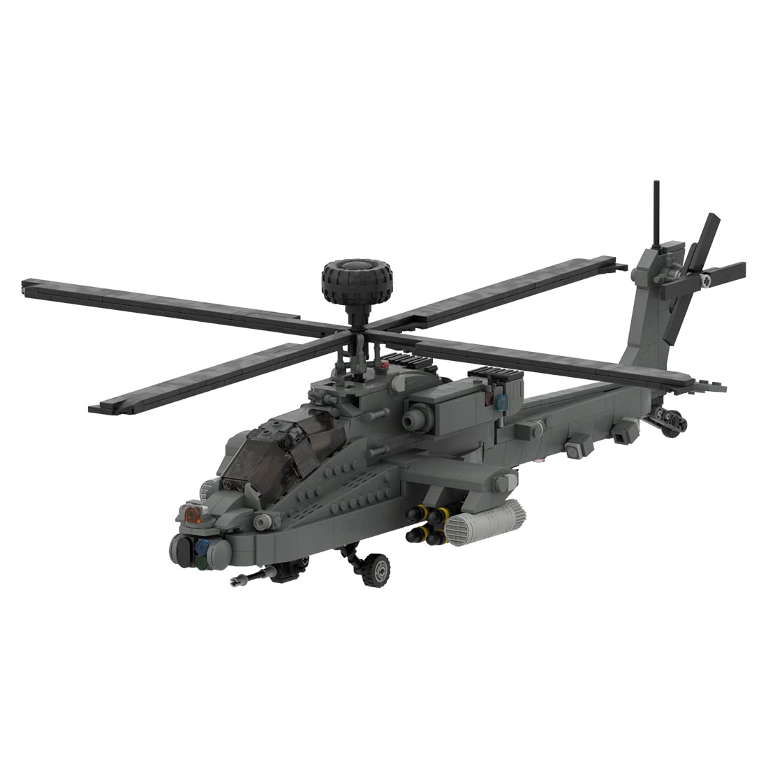 Amazon.com: FunXylophy AH-64 Apache Helicopters Building Blocks